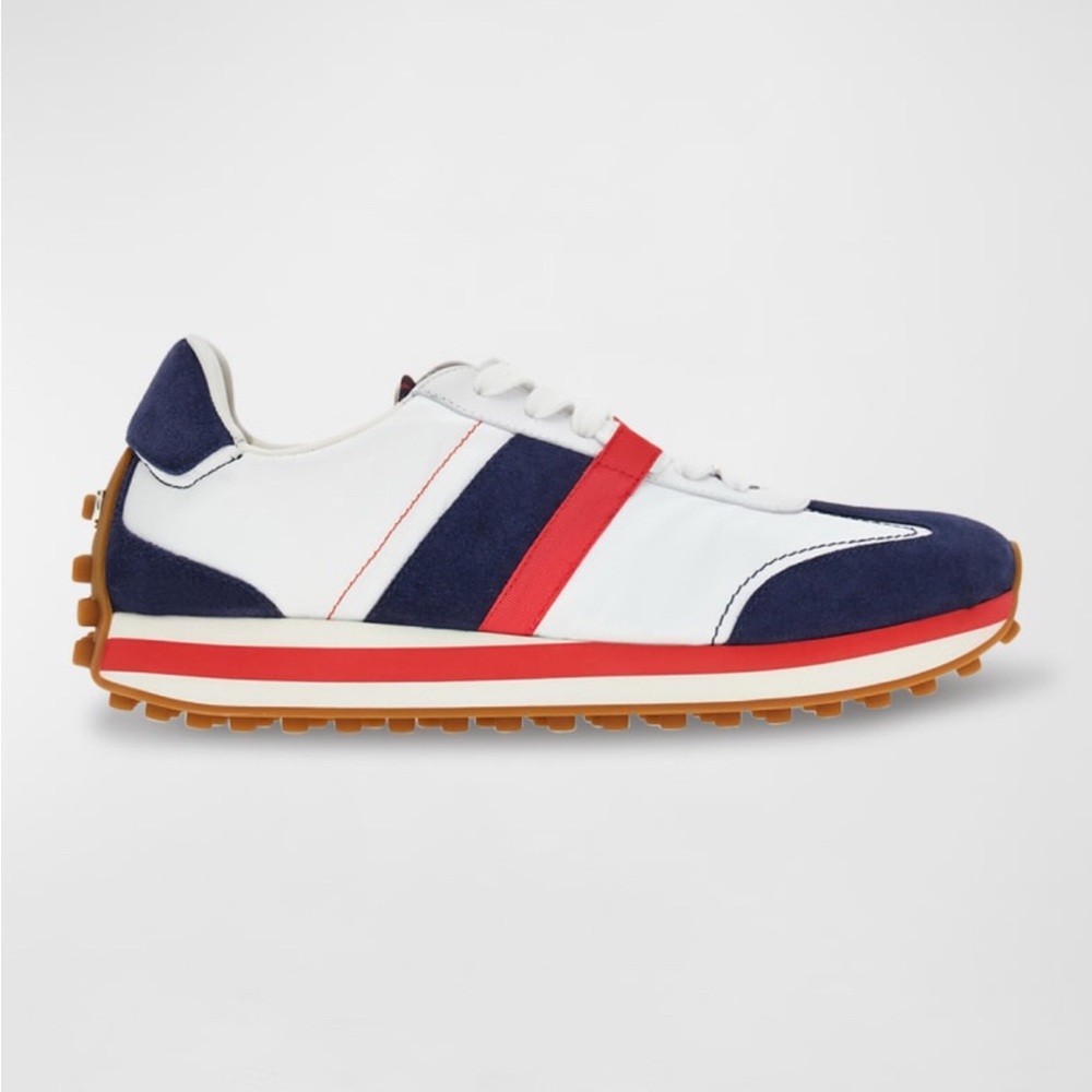 Ferragamo Lulio Textile Sneakers - NEW